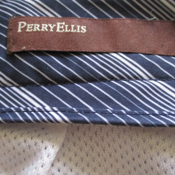 Perry Ellis Mens Blue Mesh-lined Swim 3-Pocket Board Short NWOT - Size 33W - Picture 5 of 6